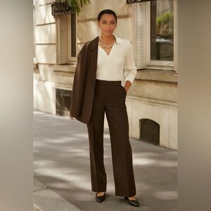 Calvin Klein Brown Career Pants Size 4 👖